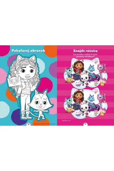 Koci Domek Gabi. Kociastyczne �amig��wki. Wielki zeszyt zada�