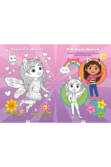 Koci Domek Gabi. Kociastyczne �amig��wki. Wielki zeszyt zada�