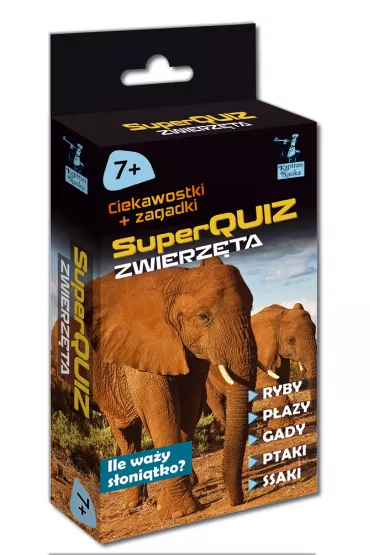 Kapitan Nauka. SuperQuiz. Zwierz�ta - Justyna Kolasi�ska