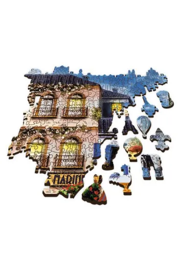 Puzzle drewniane 1000 el. Francuska uliczka Trefl