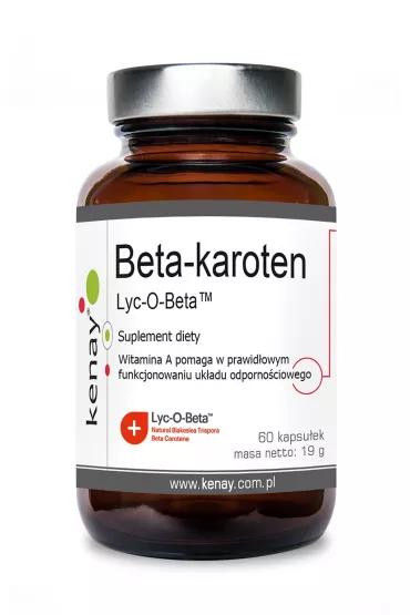 Kenay Beta - karoten Suplement diety 60 kaps.
