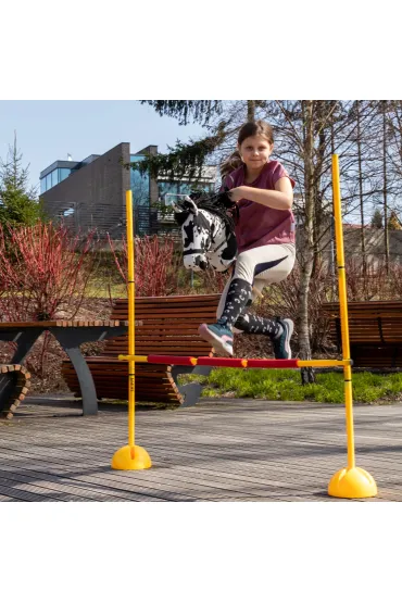Hobby Horse Skippi. Ko� na kiju karo-srokaty