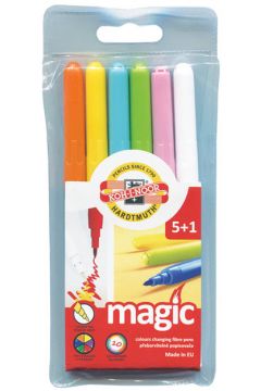Koh-I-Noor Flamastry Magic 6 kolorw