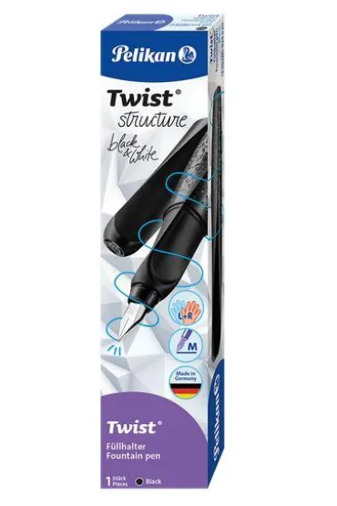 Pelikan Pi�ro wieczne Twist Structure Stal M. Black