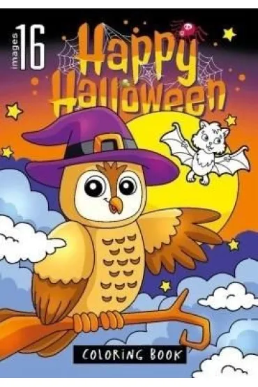 Kolorowanka A4 16 obrazk�w Halloween