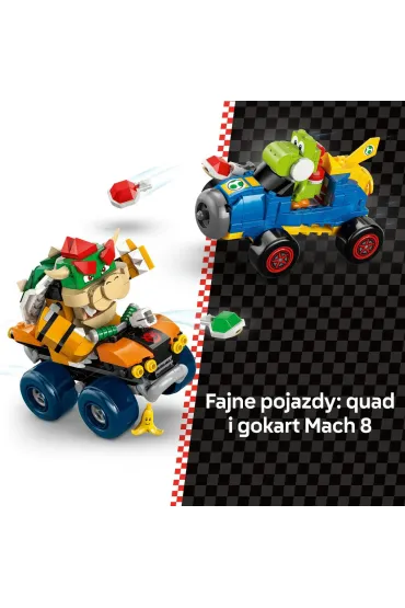 LEGO Super Mario Mario Kart - Bowser i jego zamek 72039
