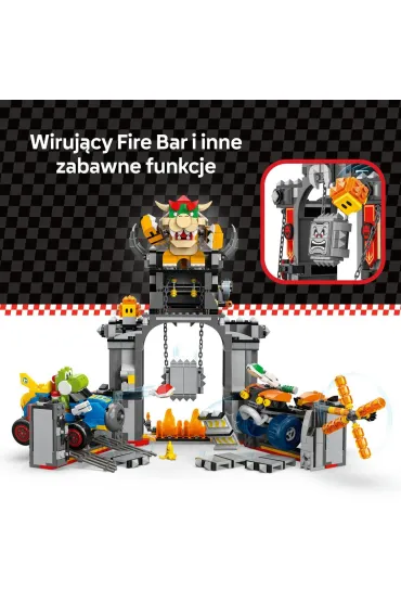 LEGO Super Mario Mario Kart - Bowser i jego zamek 72039