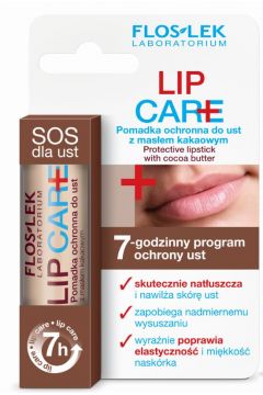Floslek Lip Care pomadka ochronna do ust z masem kakaowym 3.6 g