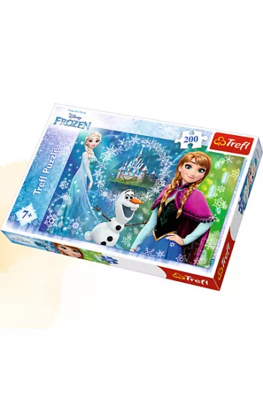 Puzzle 200 el. Moc si�str - Kraina Lodu Trefl