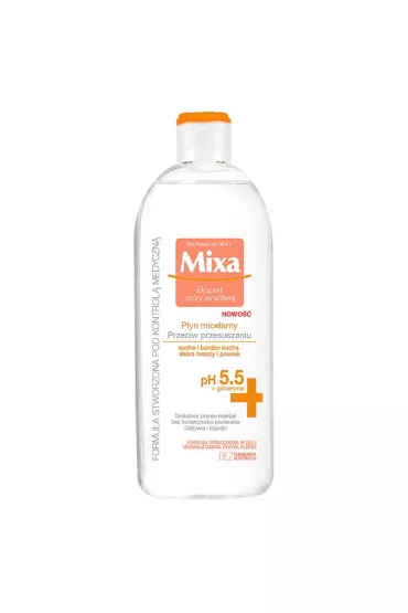 Mixa P�yn miceralny przeciw przesuszaniu do sk�ry suchej i bardzo suchej 400 ml