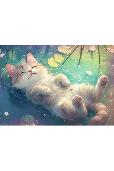 Puzzle 1000 Purrfekcyjny relaks TREFL