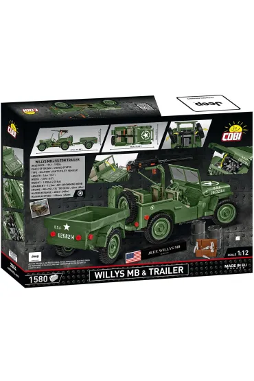 Executive Edition. Willys MB & Trailer
