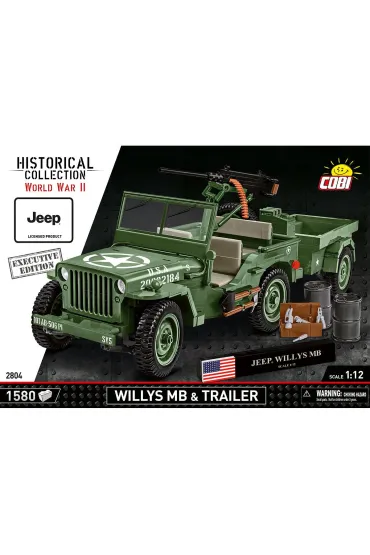 Executive Edition. Willys MB & Trailer