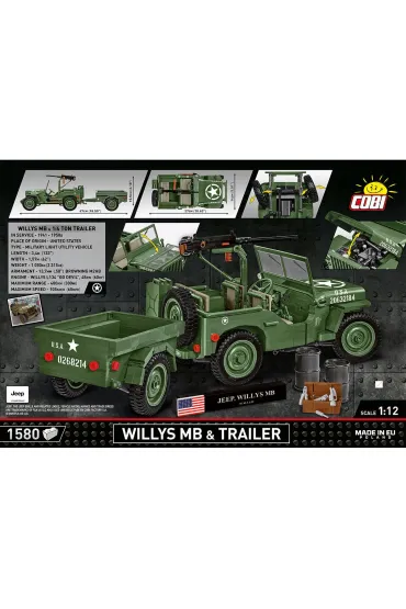 Executive Edition. Willys MB & Trailer