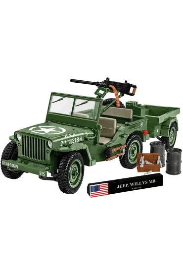 Executive Edition. Willys MB & Trailer