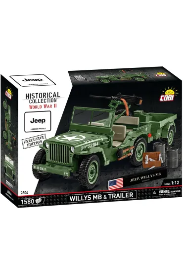 Executive Edition. Willys MB & Trailer
