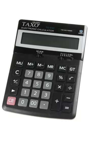 Titanum Kalkulator Taxo 12- pozycyjny TG-932 czarny