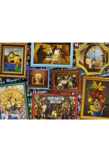 Puzzle 1000 el. Galeria Minionk�w Trefl