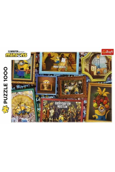 Puzzle 1000 el. Galeria Minionk�w Trefl
