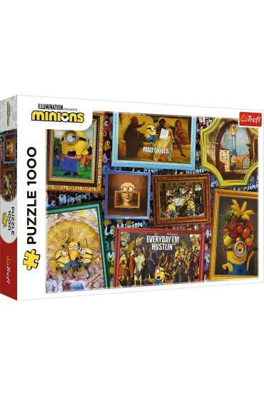 Puzzle 1000 el. Galeria Minionk�w Trefl