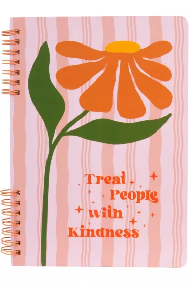 Notes A5 na spirali BLOOM-Boho 80 ark. Happy Color