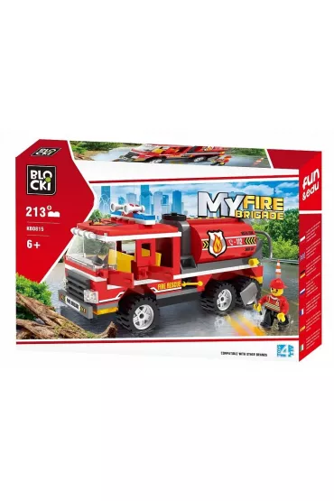 Klocki Blocki MyFireBrigadeCysterna 213 elem.