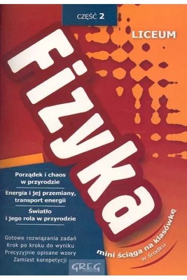 Fizyka - Liceum cz. 2 - Alicja Nawrot