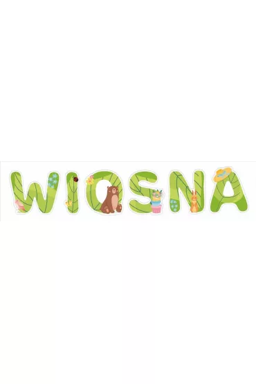 LearnHow Dekoracje okienne wiosenne 6 el.