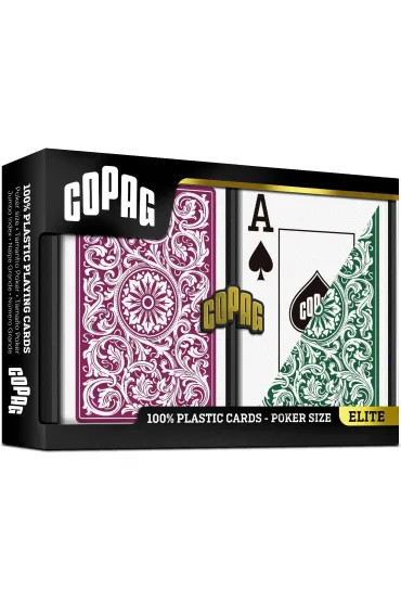 Karty do pokera Copag Elite  Jumbo Face set 2x55