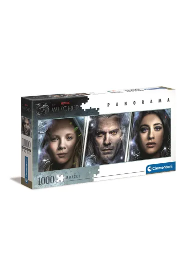 Puzzle 1000 el. Panorama - Netflix. Wied�min Clementoni