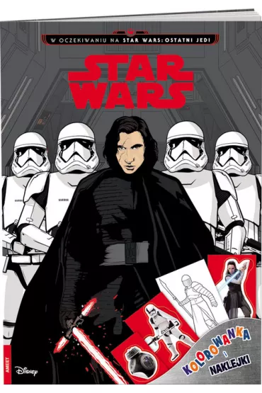Star Wars. Kolorowanka i naklejki * *