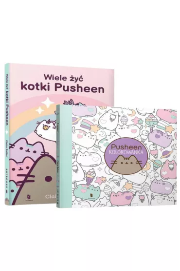 Pakiet Wiele �y� kotki Pusheen, Pusheen kolorowanka