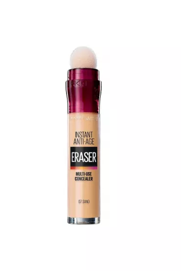 Maybelline Instant Ani-Age Eraser Concealer korektor do twarzy z g�beczk� 07 Sand 6.8 ml