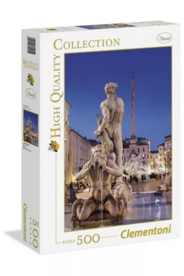 Puzzle 500 el. HQ Piazza Navona 30445 Clementoni