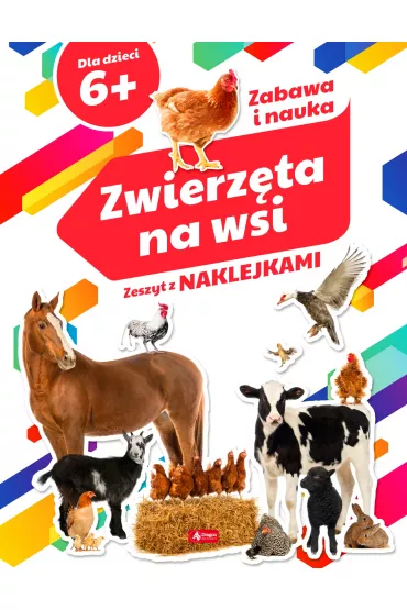 Zwierz�ta na wsi zeszyt z naklejkami