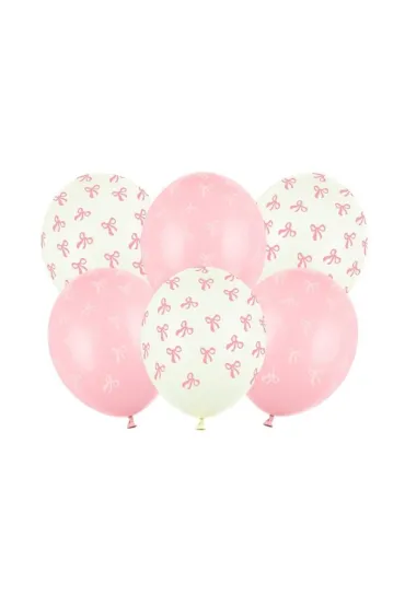 PartyDeco Balony Kokardki mix 30cm
