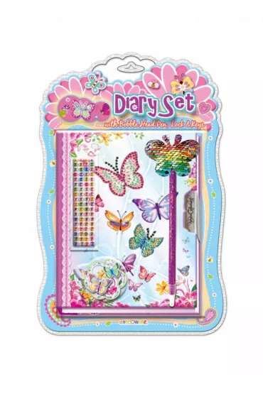 Pecoware Pami�tnik z d�ugopisem - Motylki 2