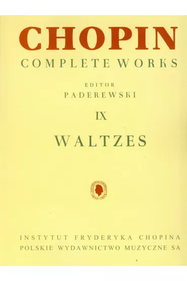 Chopin. Complete works. Walce - Fryderyk Chopin