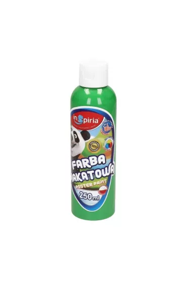 InSpiria Farba plakatowa zielona 250 ml