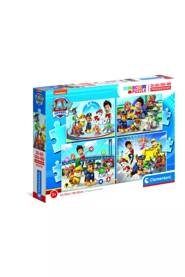 Puzzle 4w1 Psi Patrol Clementoni