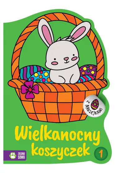 Wielkanocne kolorowanki. Wielkanocny koszyczek 1 - Ewa  Go�ofit