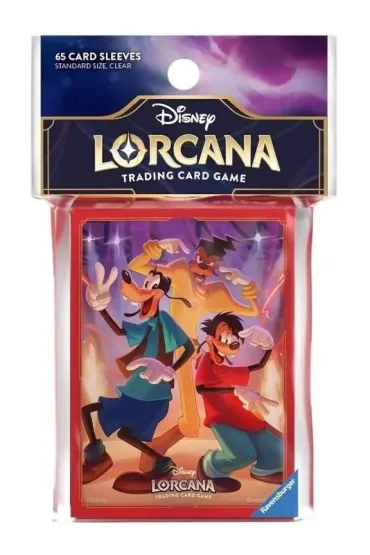 Ravensburger Disney Lorcana TCG: Myths - Goofy, Max i Powerline - Etui na karty 65 szt.