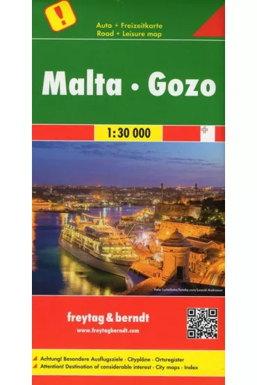 Malta Gozo mapa 1:30 000