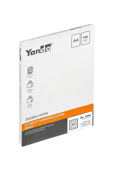 Etykiety samoprzylepne NO.Y003 YANDA