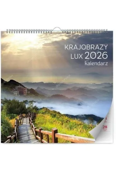 Kalpol.bis Kalendarz 2026 krajobrazy Lux