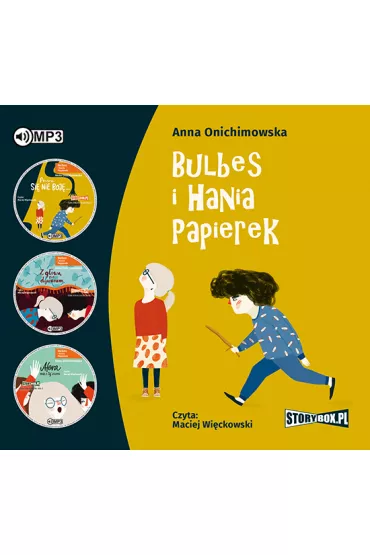 Audiobook Pakiet Bulbes i Hania Papierek CD - Anna Onichimowska