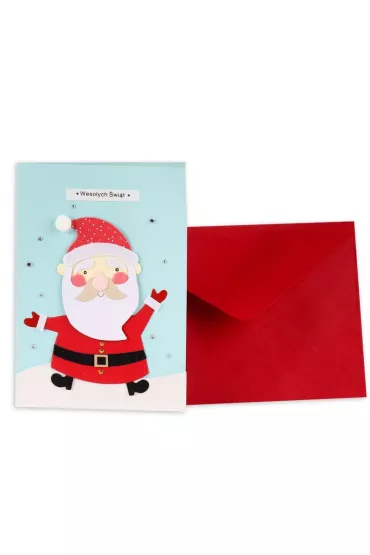 Karnet Bo�onarodzeniowyxmass Miko�aj