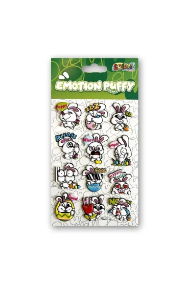 Naklejki Penmate Kolori Puffy SWPE-1801 Kr�liki wielkanocne