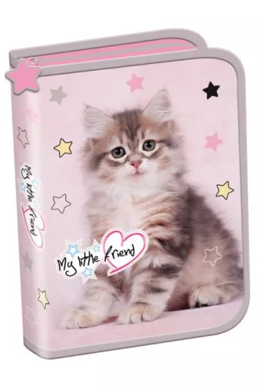 St. Majewski Pi�rnik dwuklapkowy bez wyposa�enia My Little Friend Grey Cat