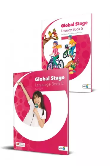 Global Stage 5. Literacy Book z wersj cyfrow + Language Book z wersj cyfrow + kod do NAVIO